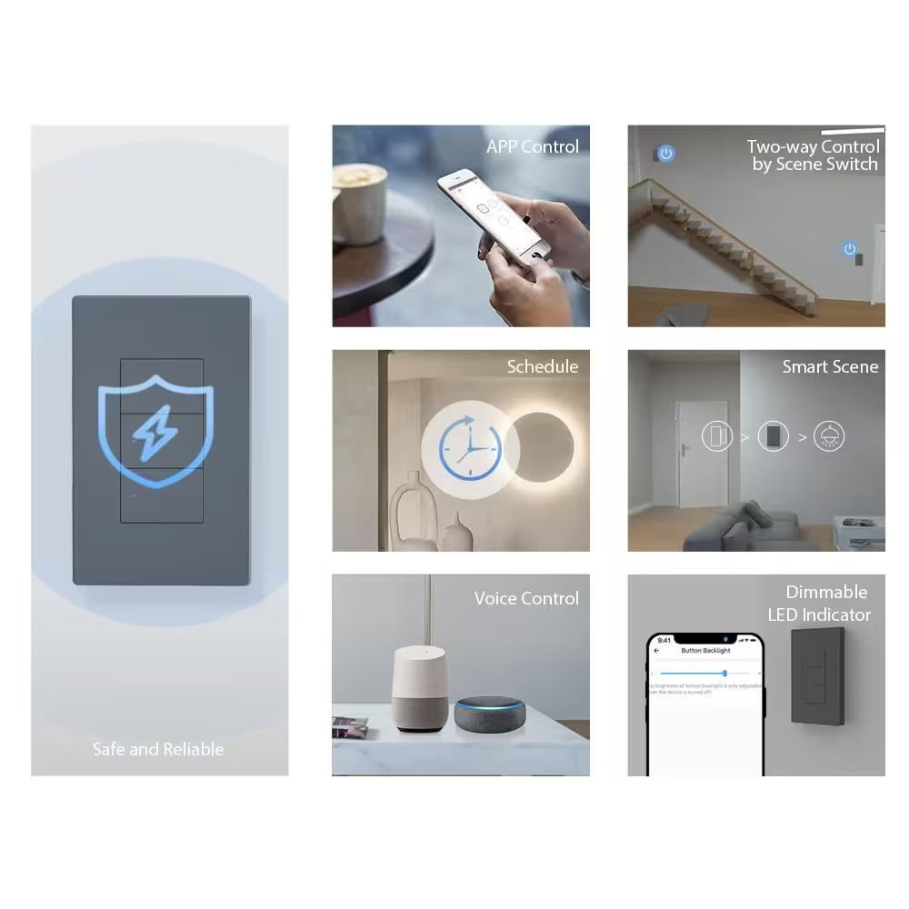 Interruptor de pared SwitchMan M5 WIFi / SONOFF