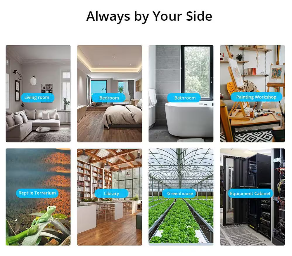 Sensor de Temperatura y Humedad ZigBee SNZB-02P / SONOFF