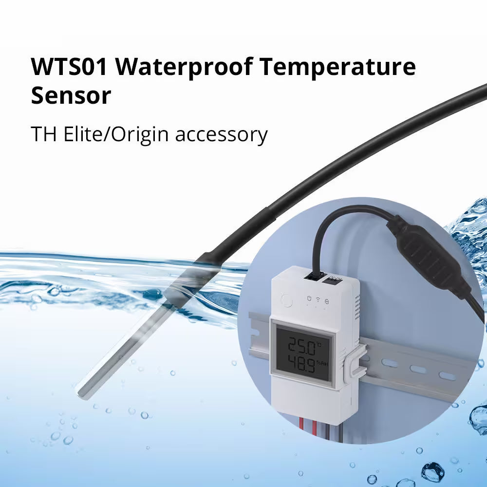 Sensor de Temperatura Impermeable RJ9 WTS01 / SONOFF