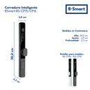 Medidas Cerradura BSmart CP15